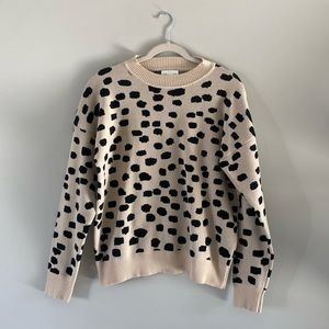 Francesca’s Cheetah Sweater